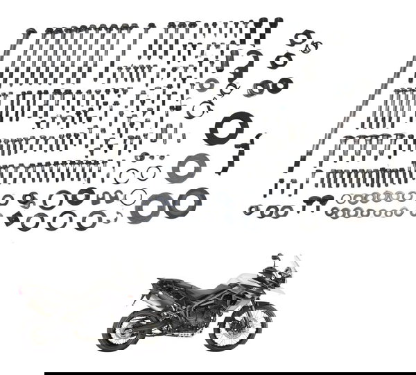 Parafuso Motor Diversos Triumph Tiger 800 Xcx 15-17 Original