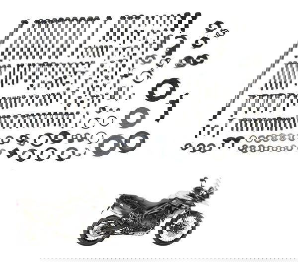 Parafuso Motor Diversos Triumph Tiger 800 Xcx 15-17 Original