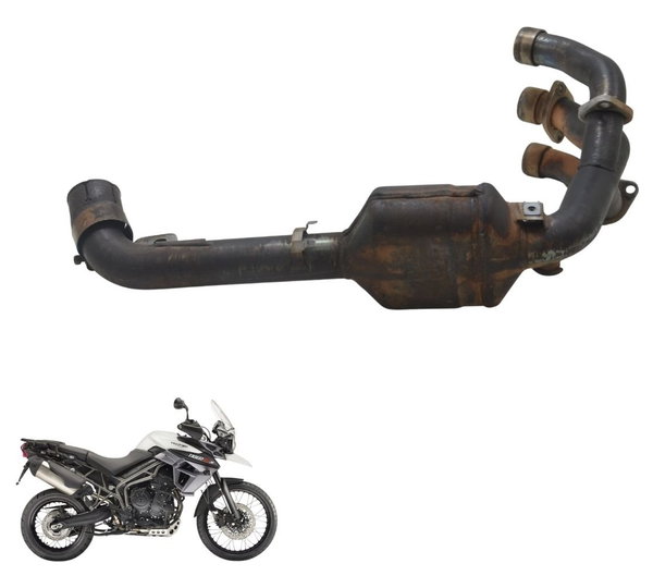 Curva Coletor Escape Triumph Tiger 800 Xcx 15-17 Original