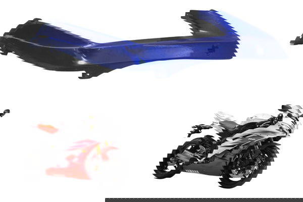 Carenagem Lateral Dir C/ Avaria Yamaha Yzf R6 06-12 Original