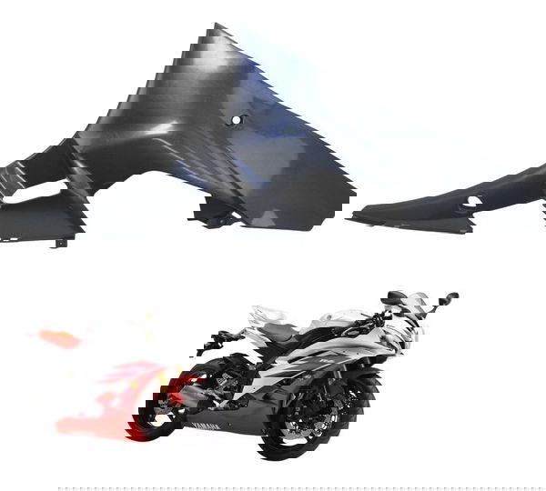 Carenagem Lateral Direita C/avaria Yamaha Yzf R6 06-12 Origi