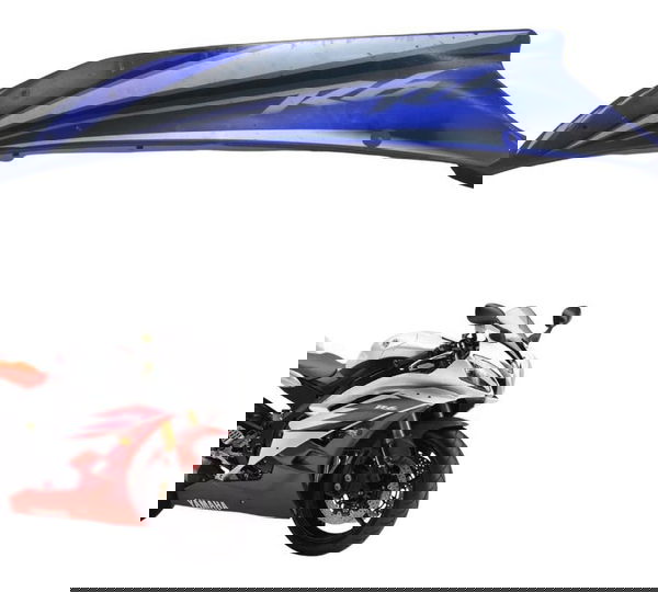 Carenagem Lateral Esquerda Yamaha Yzf R6 06-12 Original