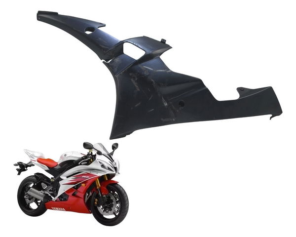Carenagem Lateral Esquerda C/ Avaria Yamaha Yzf R6 06-12 Ori