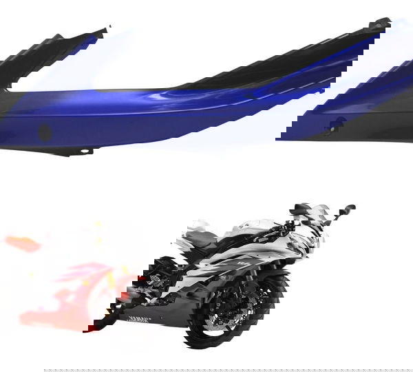 Carenagem Lateral Esq C/ Detal Yamaha Yzf R6 06-12 Original