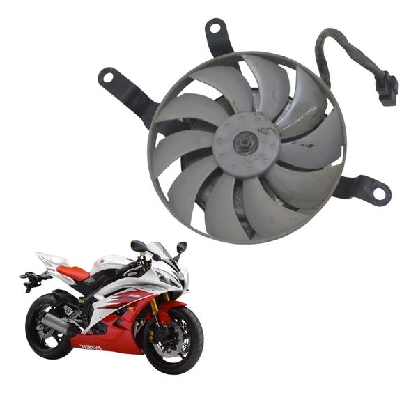 Ventoinha Radiador Direita Yamaha Yzf R6 06-12 Original