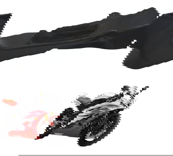 Duto Ar Esquerdo C/avaria Yamaha Yzf R6 06-12 Original