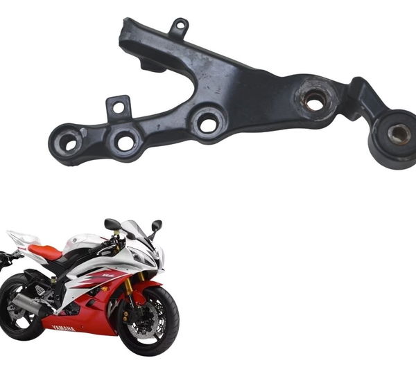 Suporte Pedal Diant Dir C/ Avaria  Yamaha Yzf R6 06-12 Orig