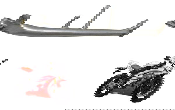 Pedal Descanso Lateral C/detalhes Yamaha Yzf R6 06-12 Origin