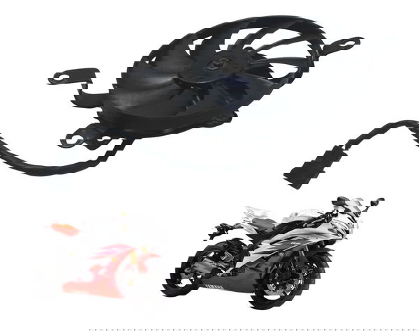 Ventoinha Radiador Esquerda Yamaha Yzf R6 06-12 Original