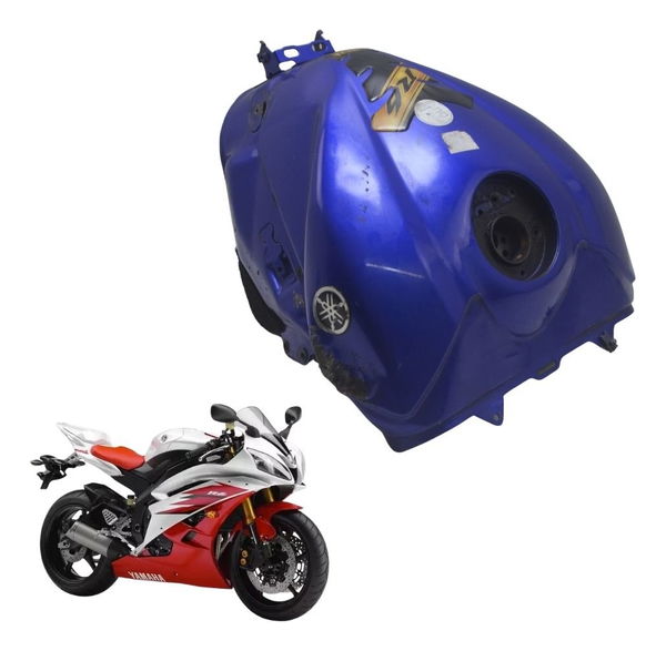 Tanque Combustível C/avaria Yamaha Yzf R6 06-12 Original