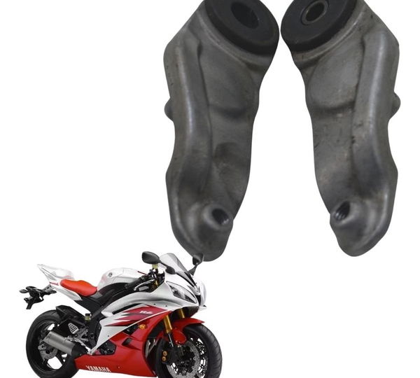 Par Suporte Tanque Combustível Yamaha Yzf R6 06-12 Original