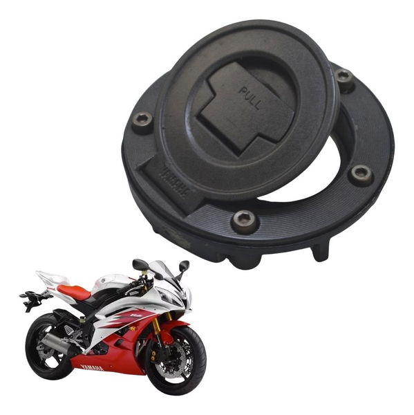 Tampa Tanque S/chave Yamaha Yzf R6 06-12 Original Tampa Tanque S/chave Yamaha Yzf R6 06-12 Original
