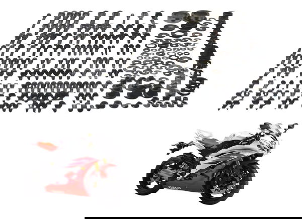 Kit Parafuso Diversos Yamaha Yzf R6 06-12 Original