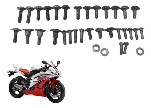 Kit Parafuso Carenagem Yamaha Yzf R6 06-12 Original