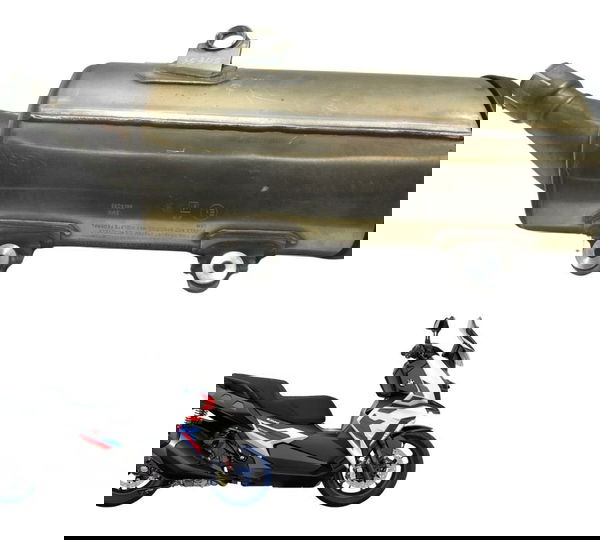 Ponteira C/ Detalhes Bmw C 400x Sport 18-24 Original