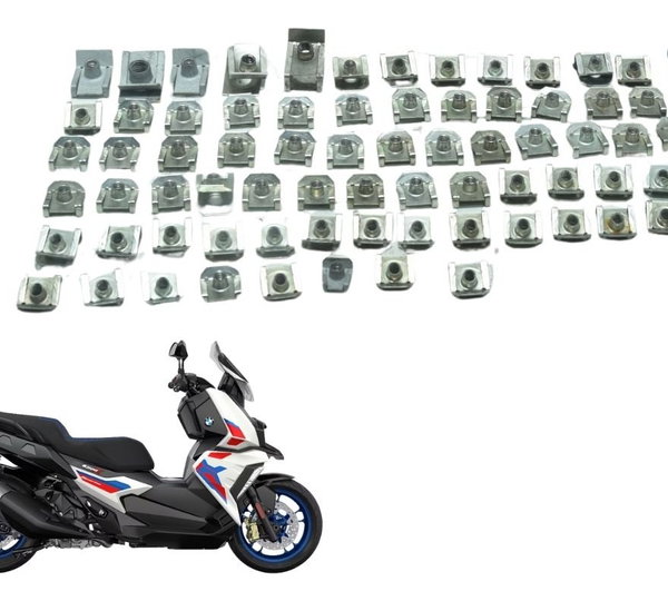 Kit Presilhas Carenagem Bmw C 400x Sport 18-24 Original