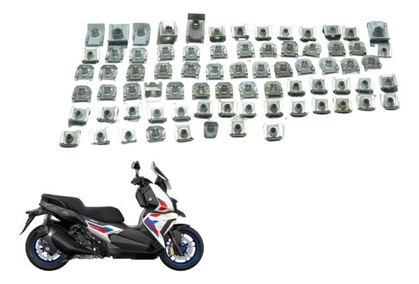 Kit Presilhas Carenagem Bmw C 400x Sport 18-24 Original