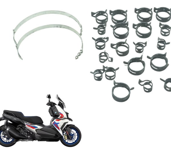 Kit Abraçadeiras Diversas Bmw C 400x Sport 18-24 Original