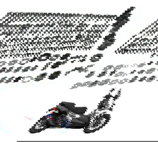 Kit Parafusos Diversos Bmw C 400x Sport 18-24 Original