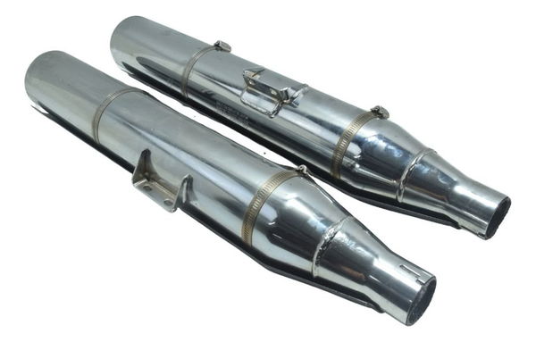 Par Ponteira Escape Harley Softail Low Rider S 117 21-24 Ori