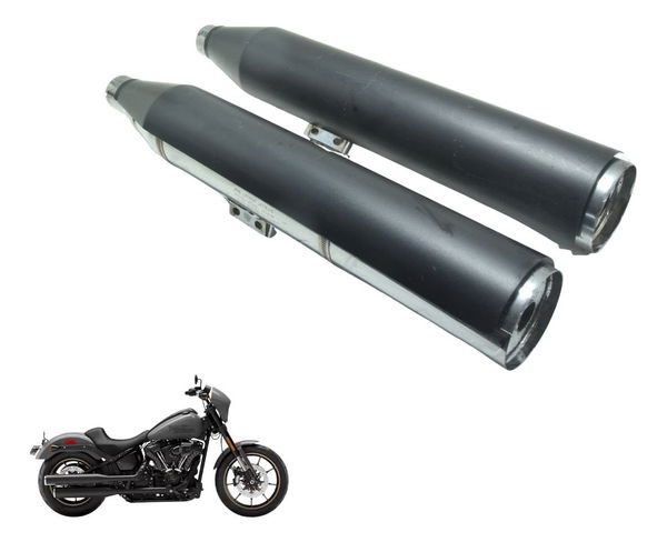 Par Ponteira Escape Harley Softail Low Rider S 117 21-24 Ori Par Ponteira Escape Harley Softail Low Rider S 117 21-24 Ori