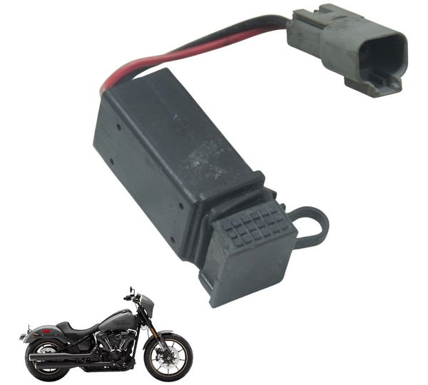 Tomada Usb Harley Softail Low Rider S 117 21-24 Original