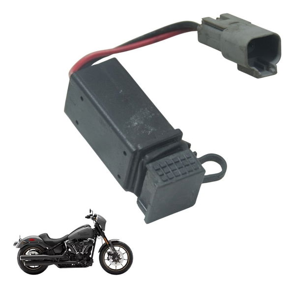 Tomada Usb Harley Softail Low Rider S 117 21-24 Original