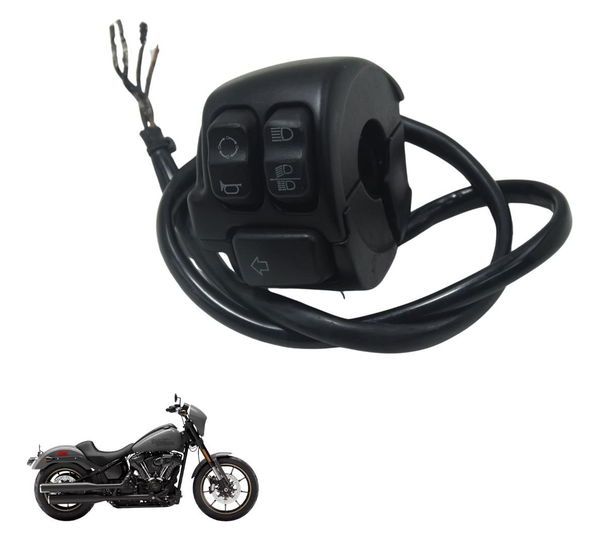 Chave Punho Luz Harley Softail Low Rider S 117 21-24 Origina