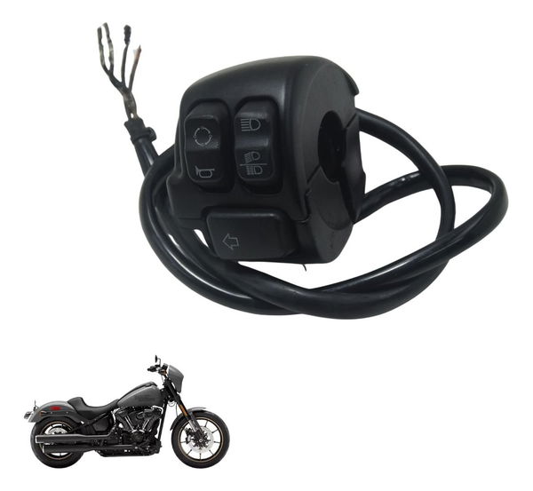Chave Punho Luz Harley Softail Low Rider S 117 21-24 Origina