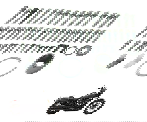 Jogo Parafuso Motor Harley Softail Low Rider S 117 21-24 Ori