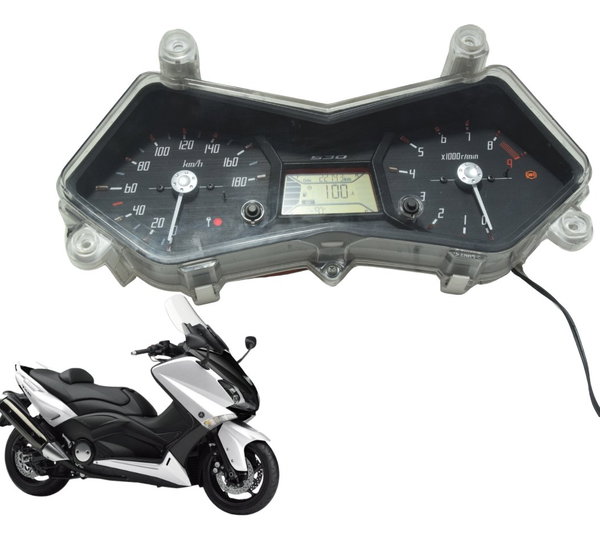 Painel (22.143km) C/ Detalhes Yamaha Tmax 530 13-15 Original