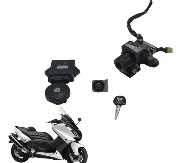 Kit Chave Ignição Modulo Ecu Yamaha Tmax 530 13-15 Original