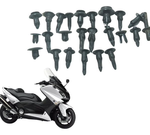 Kit Parafusos Plásticos Carenagem Yamaha Tmax 530 13-15 Orig