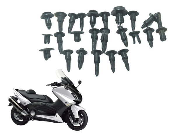 Kit Parafusos Plásticos Carenagem Yamaha Tmax 530 13-15 Orig