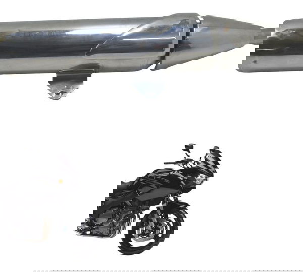 Ponteira Escape C/detal Yamaha Tdm Twin 900 02-08 Original