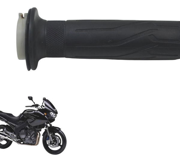Manopla C/avaria Yamaha Tdm Twin 900 02-08 Original Preto