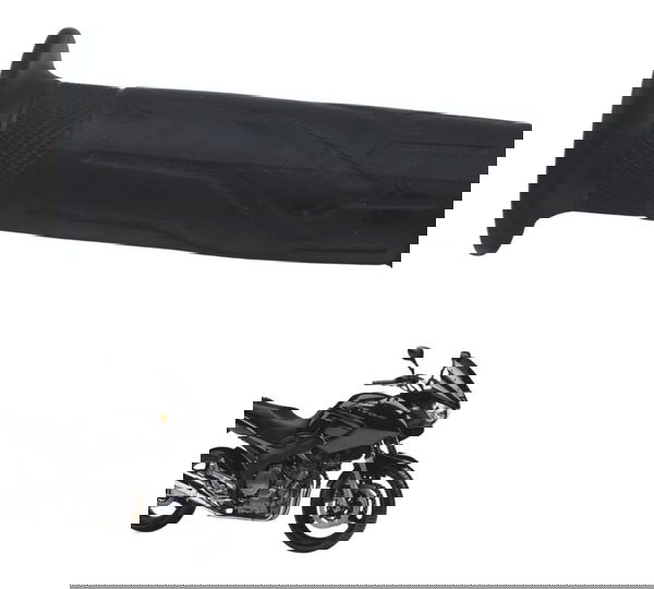 Manopla Esquerda Yamaha Tdm Twin 900 02-08 Original Preto