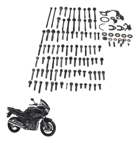 Kit Parafuso Motor Yamaha Tdm Twin 900 02-08 Original