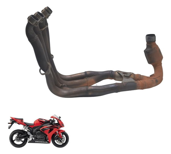 Curva Escape Com Avaria Honda Cbr 1000 Rr 04-07 Original