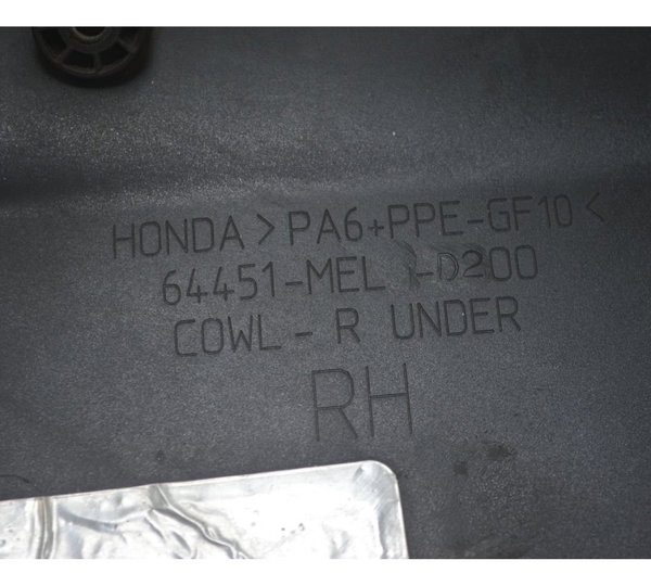 Carenagem Spoiler Dir C/ Avaria Honda Cbr 1000 Rr 04-07 Orig