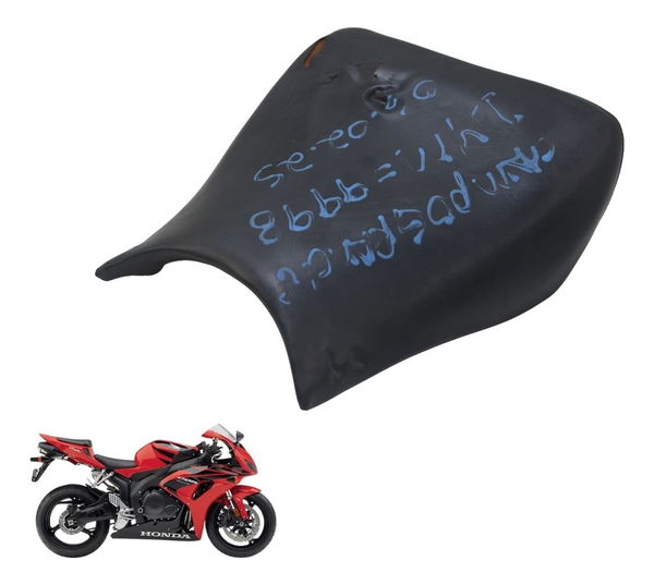 Banco Dianteiro C/avaria Honda Cbr 1000 Rr 04-07 Original Preto
