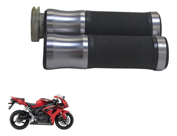 Par Manopla Illion Honda Cbr 1000 Rr 04-07 Preto