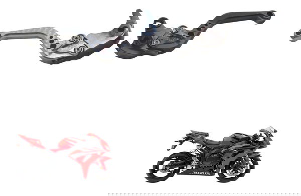 Par Manete Esportivo Honda Cbr 1000 Rr 04-07