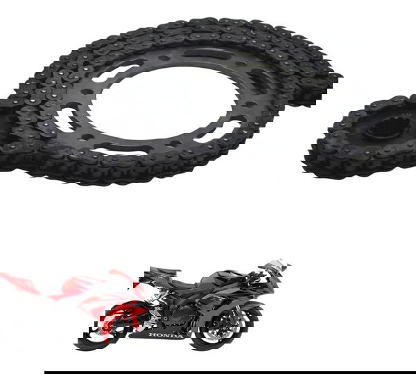 Kit Relação Honda Cbr 1000 Rr 04-07 Preto
