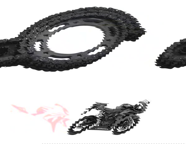 Kit Relação Honda Cbr 1000 Rr 04-07 Preto