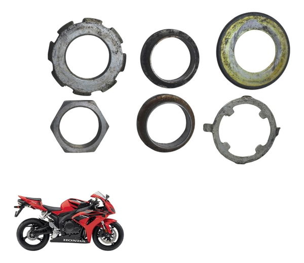 Porca Mesa Inferior Honda Cbr 1000 Rr 04-07 Original