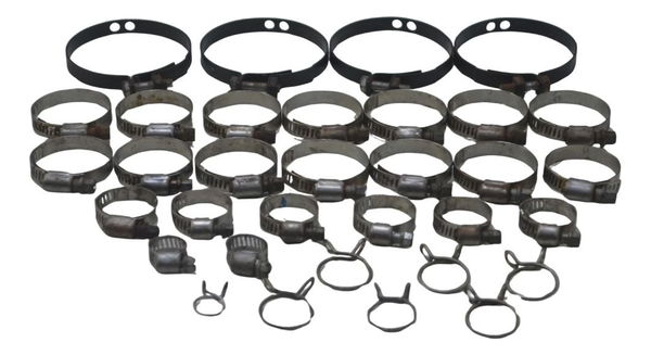 Kit Abraçadeiras Diversas Honda Cbr 1000 Rr 04-07 Original