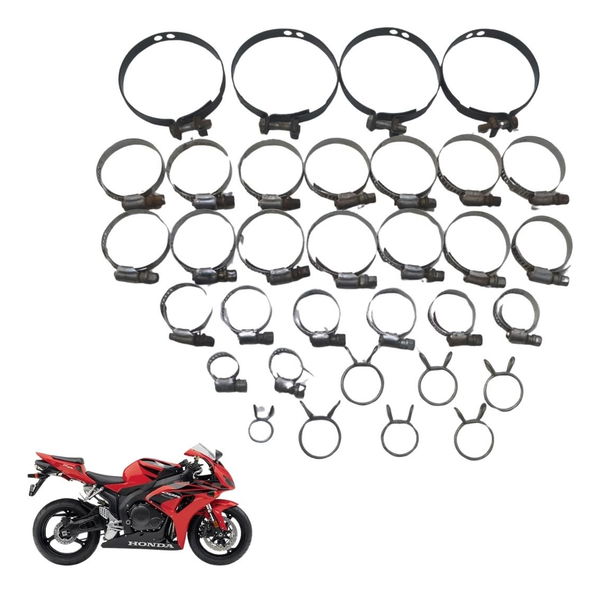 Kit Abraçadeiras Diversas Honda Cbr 1000 Rr 04-07 Original