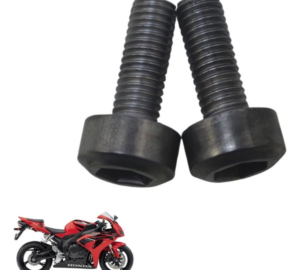Par Parafuso Suporte Pedaleira Honda Cbr 1000 Rr 04-07 Origi