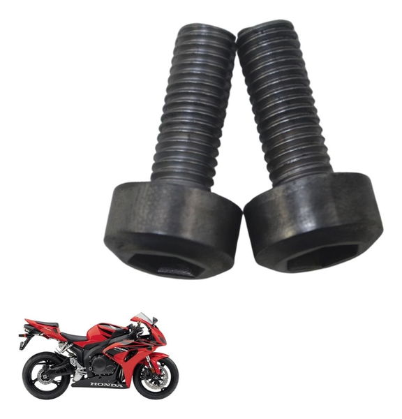 Par Parafuso Suporte Pedaleira Honda Cbr 1000 Rr 04-07 Origi